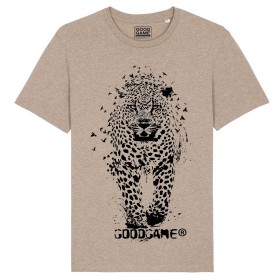 T-shirt leopard sable