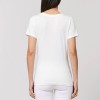 T-shirt femme kiwi blanc