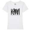 T-shirt femme kiwi blanc