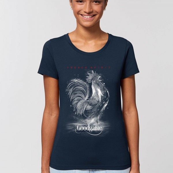 T-shirt  femme  coq