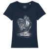 T-shirt  femme  coq