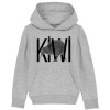 Sweat rugby Kiwi gris enfant