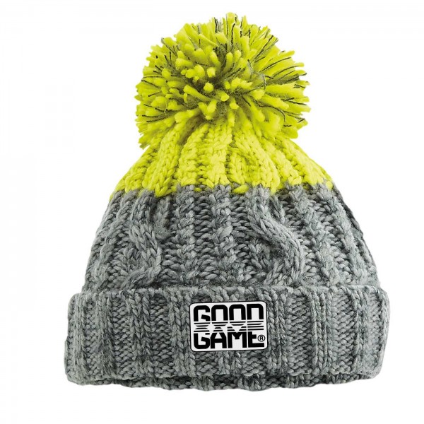 Bonnet rugby alpes citron