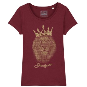 T-shirt  femme  king Or
