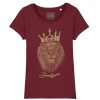 T-shirt  femme  king Or