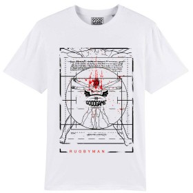 T-shirt unisexe vitruve blanc