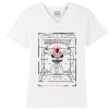 T-shirt  Col V blanc Vitruve | Goodgame®