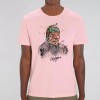 T-shirt 3ème ligne N°6 tigre rose