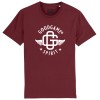 T-shirt mono Bordeaux