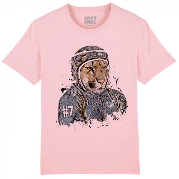 T-shirt 3ème ligne N°7 puma rose
