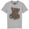 T-shirt Lion N°8 gris