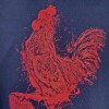 T-shirt  coq marine