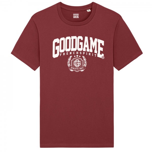 T-shirt stanford  rouge terre