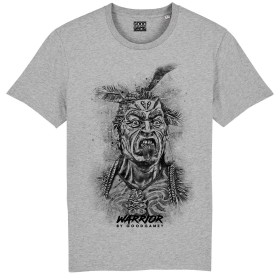 T-shirt warrior gris