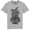T-shirt warrior gris