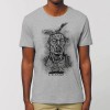 T-shirt warrior gris