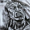 T-shirt warrior gris