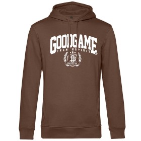 Sweat capuche Stanford marron
