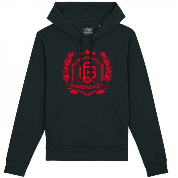 Sweat capuche logo black