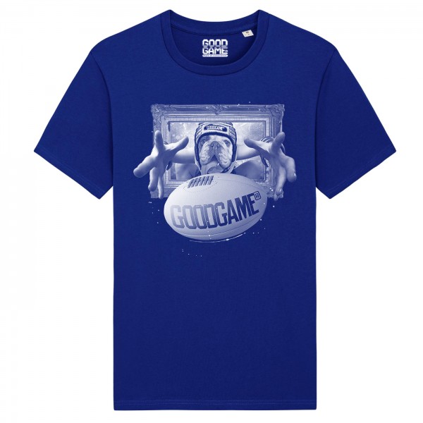 T-shirt Dog bleu usine