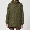 Veste parka unisexe matelassée khaki