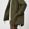 Veste parka unisexe matelassée khaki