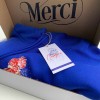 Sweat capuche coq royal