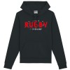 Sweat capuche Rugby tech