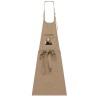 Tablier  Couteaux coton bio  unisexe