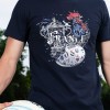 T-shirt unisexe coupe du monde marine