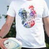 T-shirt  coupe du monde blanc