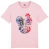 T-shirt  coupe du monde rose