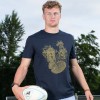 T-shirt coupe du monde Marine OR