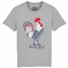 T-shirt  unisexe frenchi gris