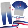 Pack  unisexe Frenchi  bleu/gris