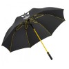 Parapluie pro automatique éco responsable jaune-noir