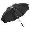 Parapluie pro automatique éco responsable gris -noir