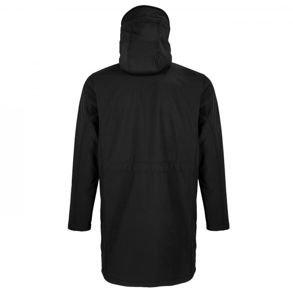 Veste softshell longue noir