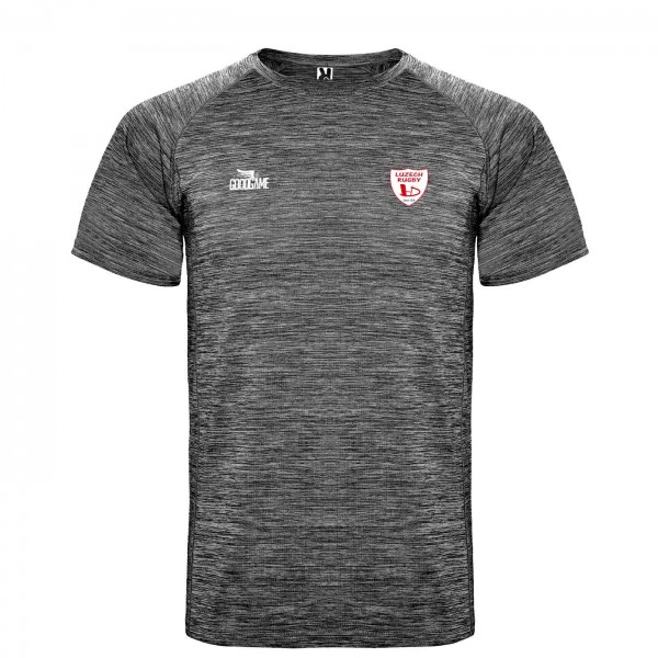 Tshirt noir chiné technique  USL