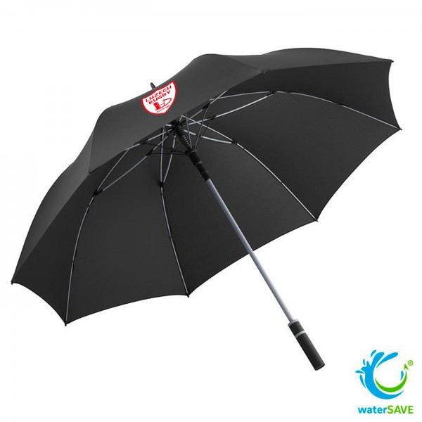 Parapluie gris -noir Luzech rugby