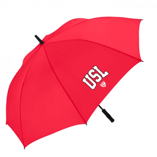 Parapluie rouge Luzech rugby